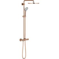 Sadesuihkusetti Grohe Euphoria System 310, termostaattihanalla, suihkupää ⌀310mm, vettä säästävä, hierova suihku, kupari