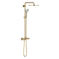 Sadesuihkusetti Grohe Euphoria System 310, termostaattihanalla, hierova suihku, ⌀310mm, kiiltävä kulta, Verkkokaupan poistotuote