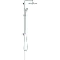 Sadesuihkusetti Grohe Euphoria System 27421002, vettä säästävä, hierova suihku, suihkupää ⌀260mm, kiiltävä kromi