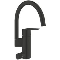 Keittiöhana Grohe Start, APK-venttiili, mattamusta, Verkkokaupan poistotuote