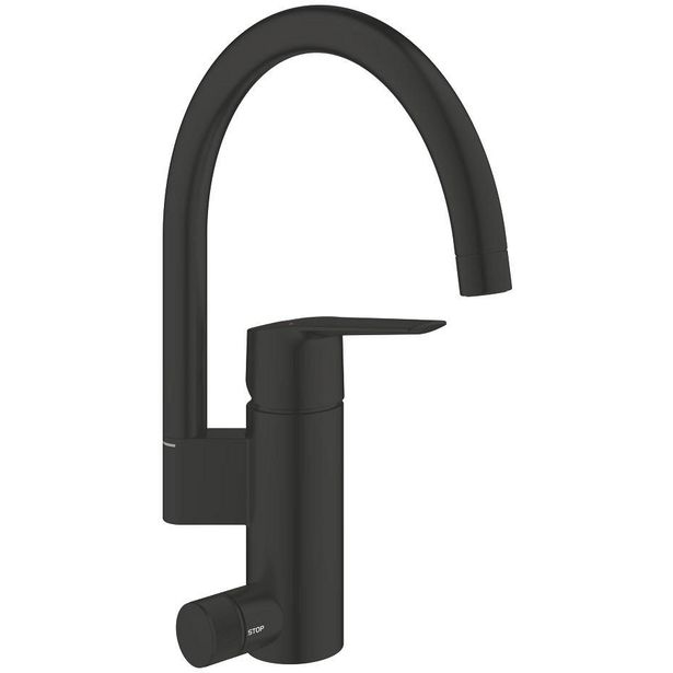 Keittiöhana Grohe Start, APK-venttiili, mattamusta