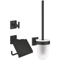 Kylpyhuonetarvikesetti Grohe Start Cube, mattamusta