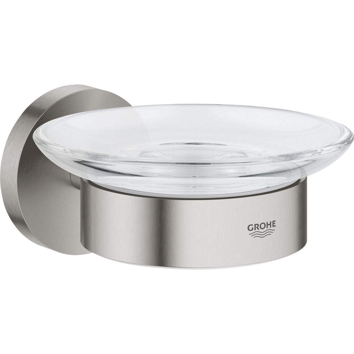 Saippuakuppi ja pidike Grohe Start, teräs