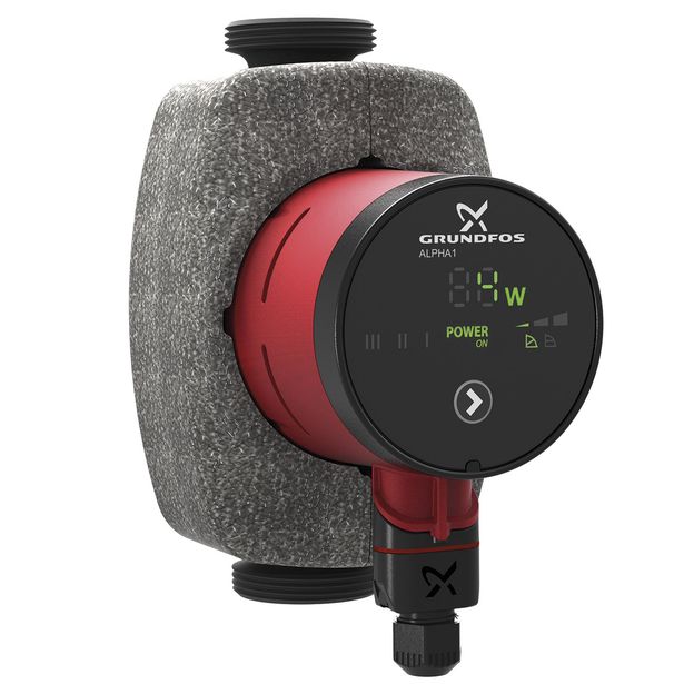 Lämpöjohtopumppu Grundfos ALPHA1 25-40 180 1X230V 50Hz 6H
