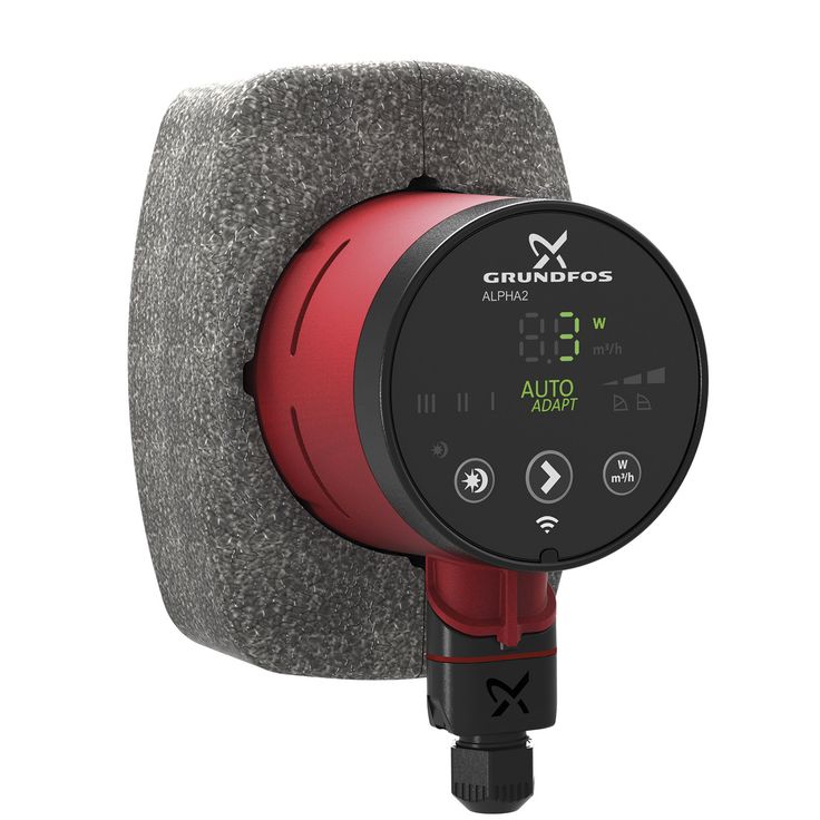 Lämpöjohtopumppu Grundfos ALPHA2 25-40 180 1x230V 50Hz 6H