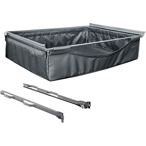 Ulosvedettävä tekstiilikori Norscan Roller, M60, 500x150, matala