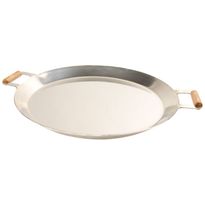 Muurinpohjapannu GrillSymbol FP-580-INOX, Ø 58cm,teräs