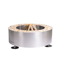 Ulkotulisija Grillsymbol Luna-Silver, Ø119cm