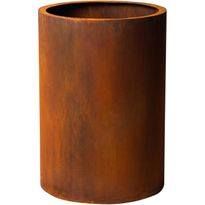 Kukkaruukku GrillSymbol Meri XXL, ø60x95 cm, Corten-teräs
