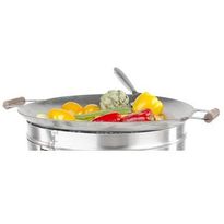 Wokkipannu telineellä GrillSymbol PRO-460-malleihin, Ø 45cm, teräs