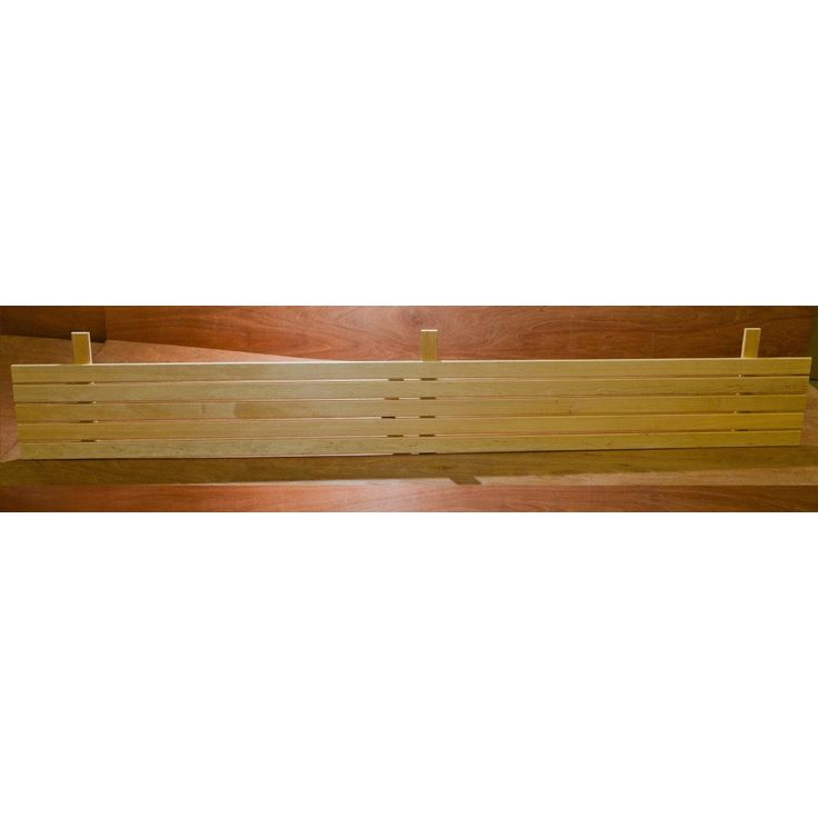 Lauteiden väliritilä Jokiwood, leppä, 300x1600mm
