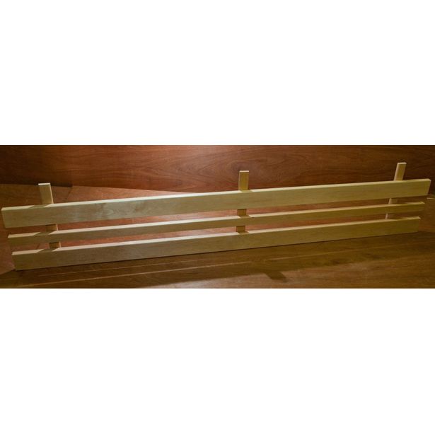 Lauteiden selkänoja Jokiwood, leppä, 300x2050mm