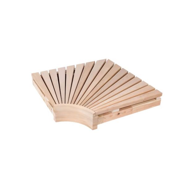 Lauteiden kulmaelementti Jokiwood, leppä, 140x400x400mm