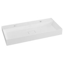 Pesuallas Interia Godiva GU096-2, 960x440mm, kivi, valkoinen 