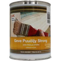 Puuöljy Geve Strong, 0,9L, kirkas