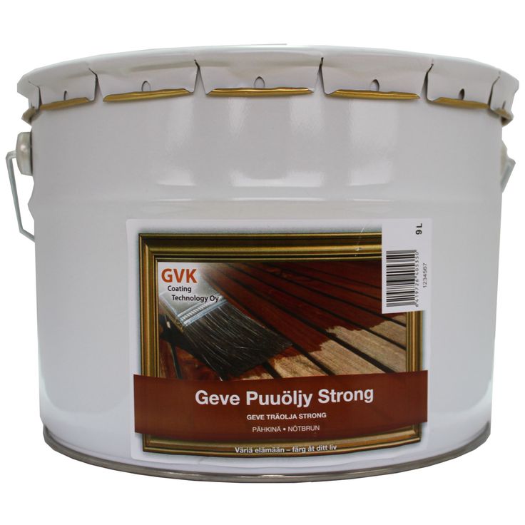 Puuöljy Geve Strong, 9L, pähkinä