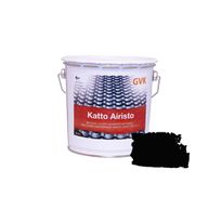 Ulkokattomaali GVK Katto Airisto, 2,7L, musta