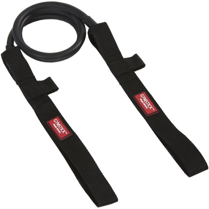 Vaihtokuminauha Gymstick Original -jumppakeppiin, Strong, musta