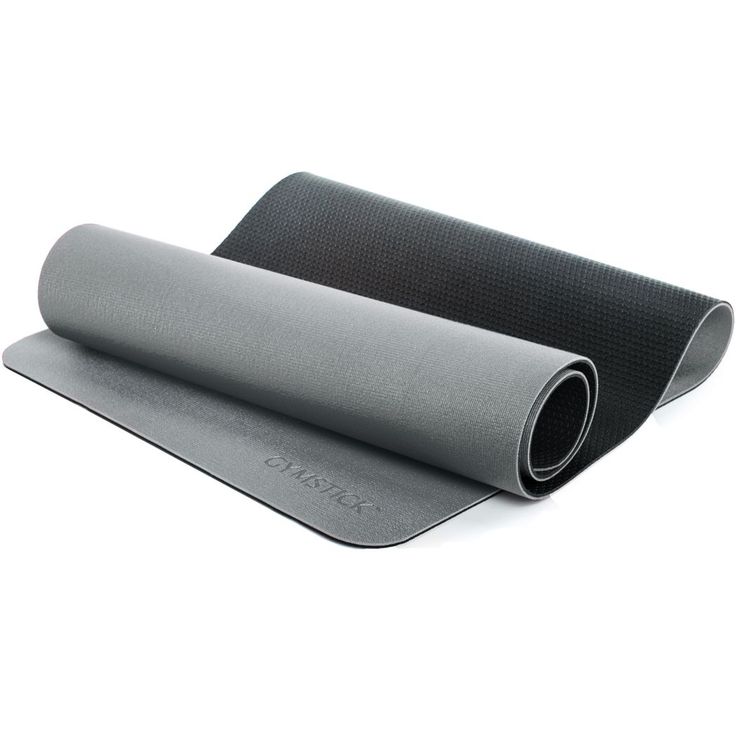 Joogamatto Gymstick Pro Yoga Mat, harmaa/musta
