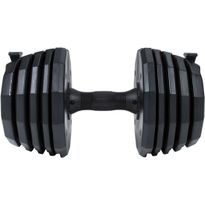 Säädettävä käsipaino Gymstick Quick-Lock Dumbbell, 22.5kg
