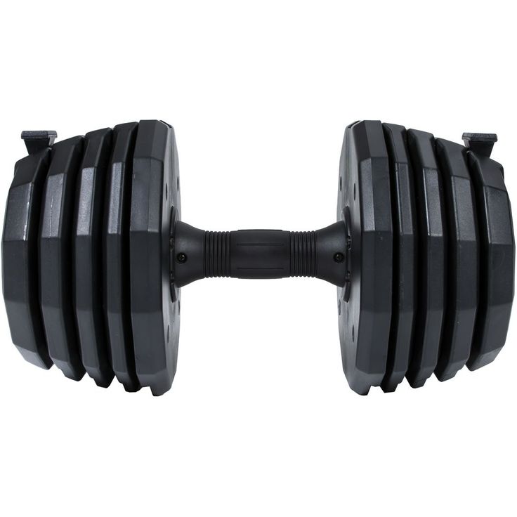 Säädettävä käsipaino Gymstick Quick-Lock Dumbbell, 22.5kg