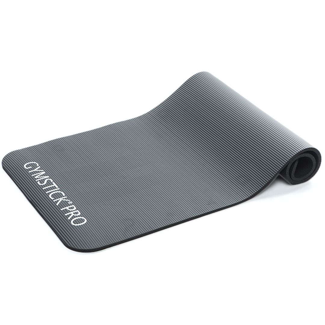 Jumppamatto Gymstick, NBR, 140 x 60 x 1.0cm, musta