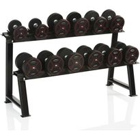 Säilytysteline Gymstick, 6 Pro Rubber Dumbbell -käsipainolle
