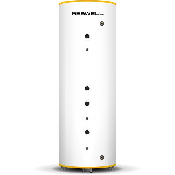 Lämminvesivaraaja Gebwell G-Energy Coil kierukalla, 501L 1x25 3 bar 2SV