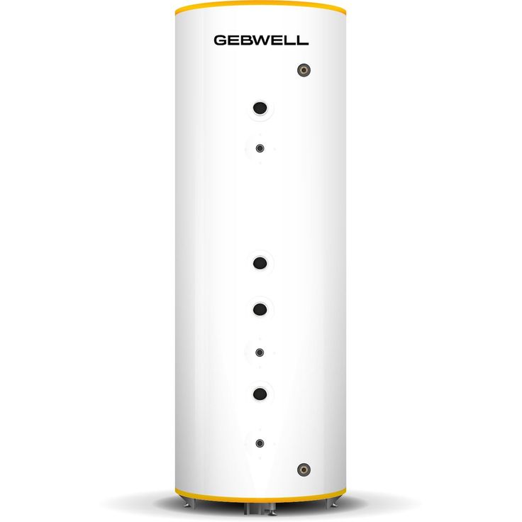 Lämminvesivaraaja Gebwell G-Energy Coil kierukalla, 501L 1x25 3 bar 2SV