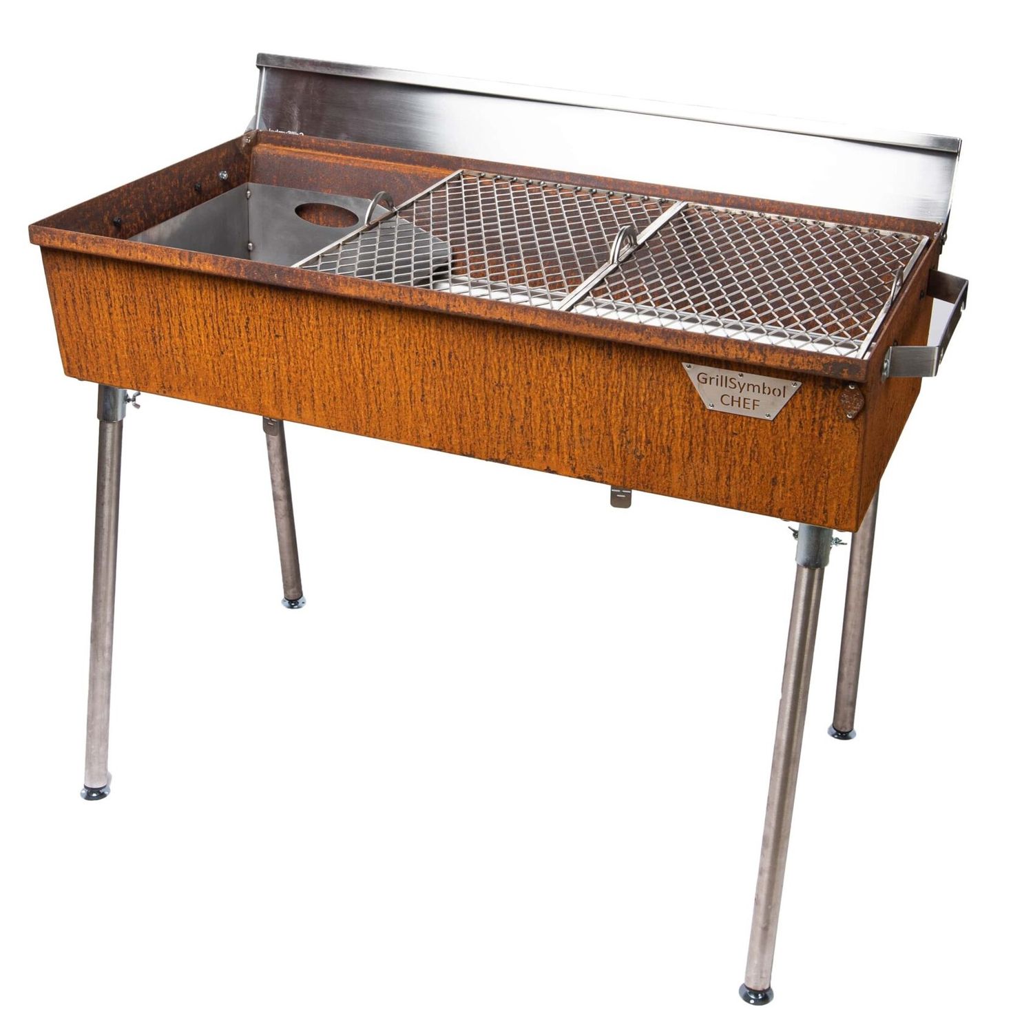 Hiiligrilli GrillSymbol Naked Chef XXL, 116x65x90cm