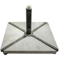 Aurinkovarjon painot, 4 kpl, 58kg, betoni