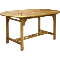 Pöytä Home4you Finlay, jatkettava, 153/195x90cm, ruskea, Verkkokaupan poistotuote