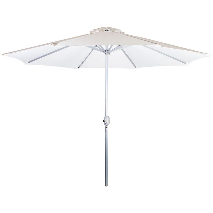 Aurinkovarjo Home4you Bahama, Ø270cm, valkoinen