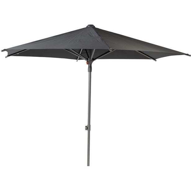 Aurinkovarjo Home4you Balcony, Ø270cm, harmaa