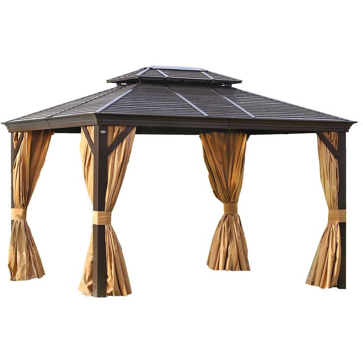 Paviljonki Home4you Sunset, 3x4m, ruskea