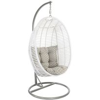 Riipputuoli Home4you Cora, valkoinen