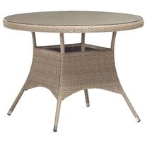 Pöytä Home4you Larache, Ø100cm, harmaa