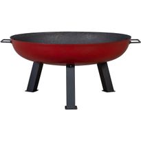 Tulisija Home4you Warm Seeker, Ø75cm, punainen