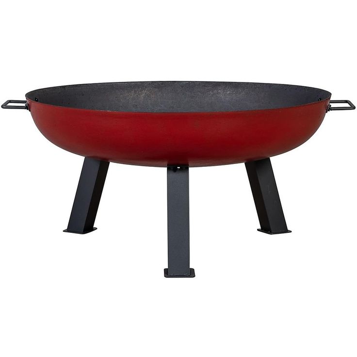 Tulisija Home4you Warm Seeker Ø 75 cm punainen