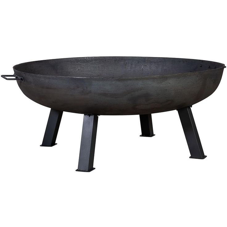 Tulisija Home4you Warm Seeker Ø 100 cm harmaa
