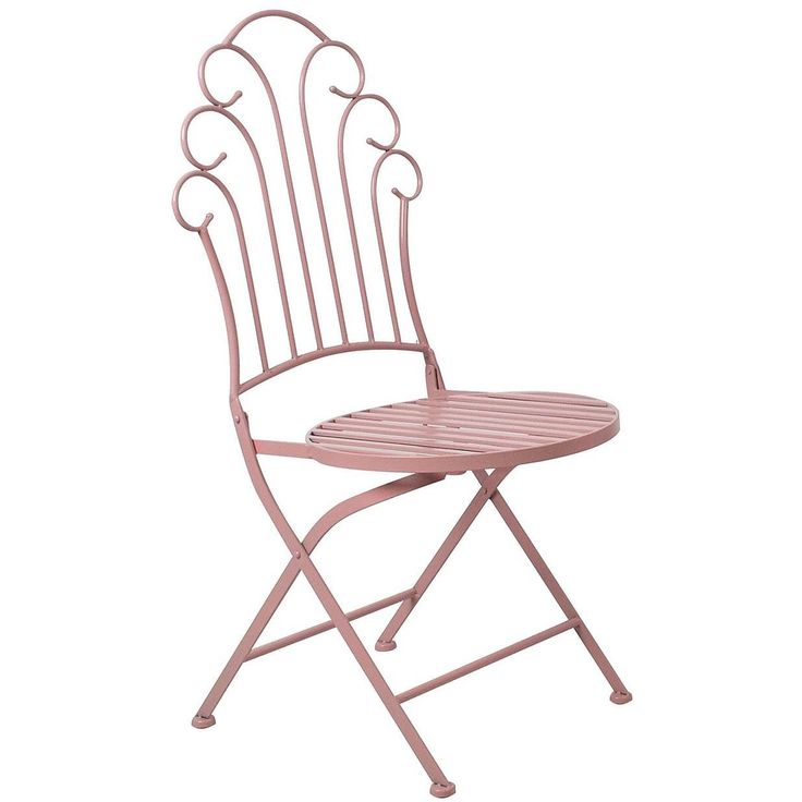 Tuoli Home4you Rosy, taitettava, pinkki