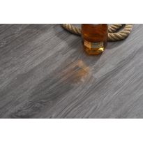 Vinyylilankku Habitas Flooring Dark Valley, jäykkäydin, askeläänieriste
