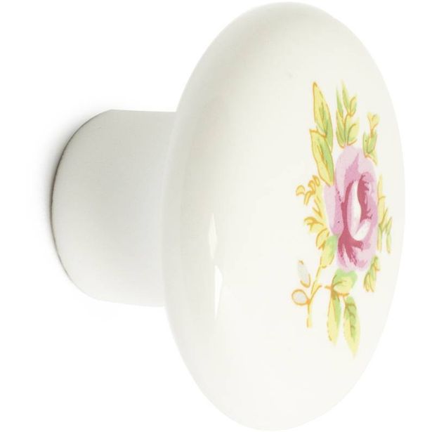 Nuppivedin Habo Andreas, Ø38mm, valkoinen