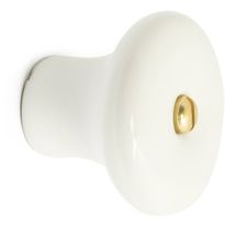 Nuppivedin Habo Carlos, Ø36mm, valkoinen