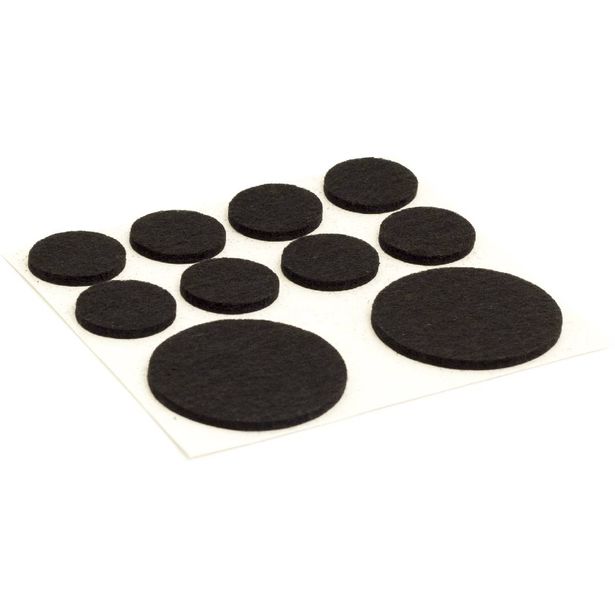 Huopatassu Habo 106, Ø20mm + Ø38mm, musta