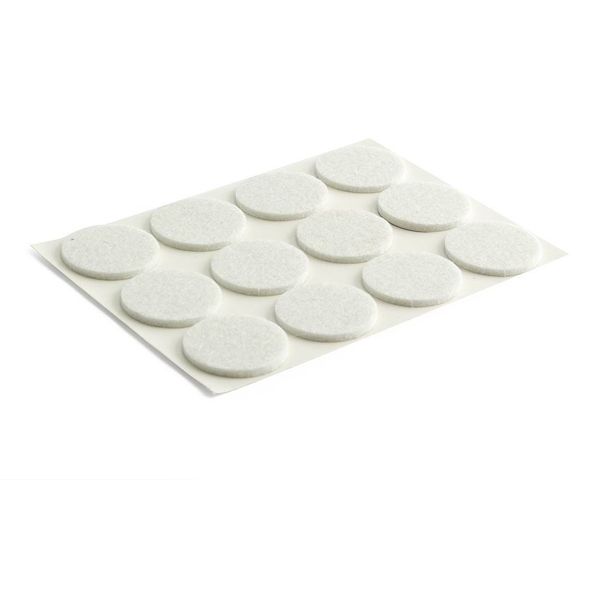 Huopatassu Habo 106, Ø20mm + Ø38mm, valkoinen