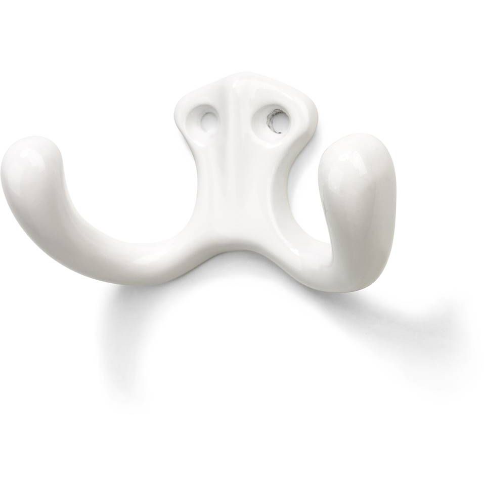 Koukku Habo My, 2-osainen, 3kpl, valkoinen