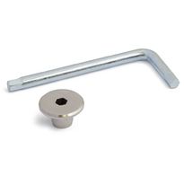 Hattumutteri Habo 1517, M6, 4kpl, niklattu