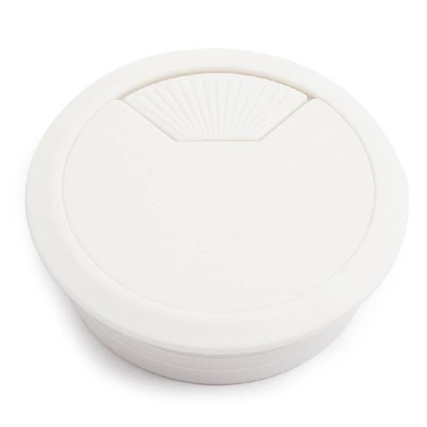 Läpivientitulppa Habo, 60mm, valkoinen