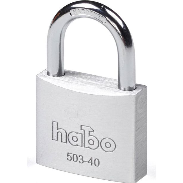 Riippulukko Habo 503-40, 40mm, alumiini